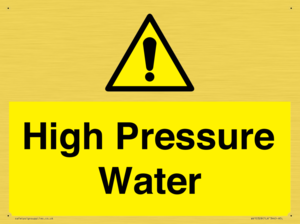 High Pressure Water